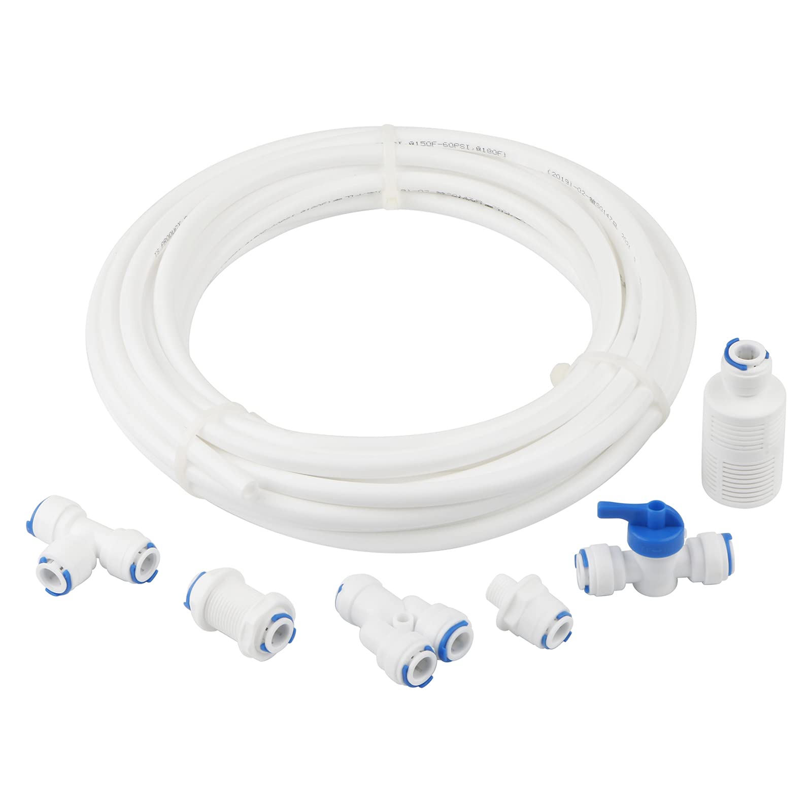 Amazon.co.jp: Ellbest 3/8インチ クイックコネクト 浄水器チューブ